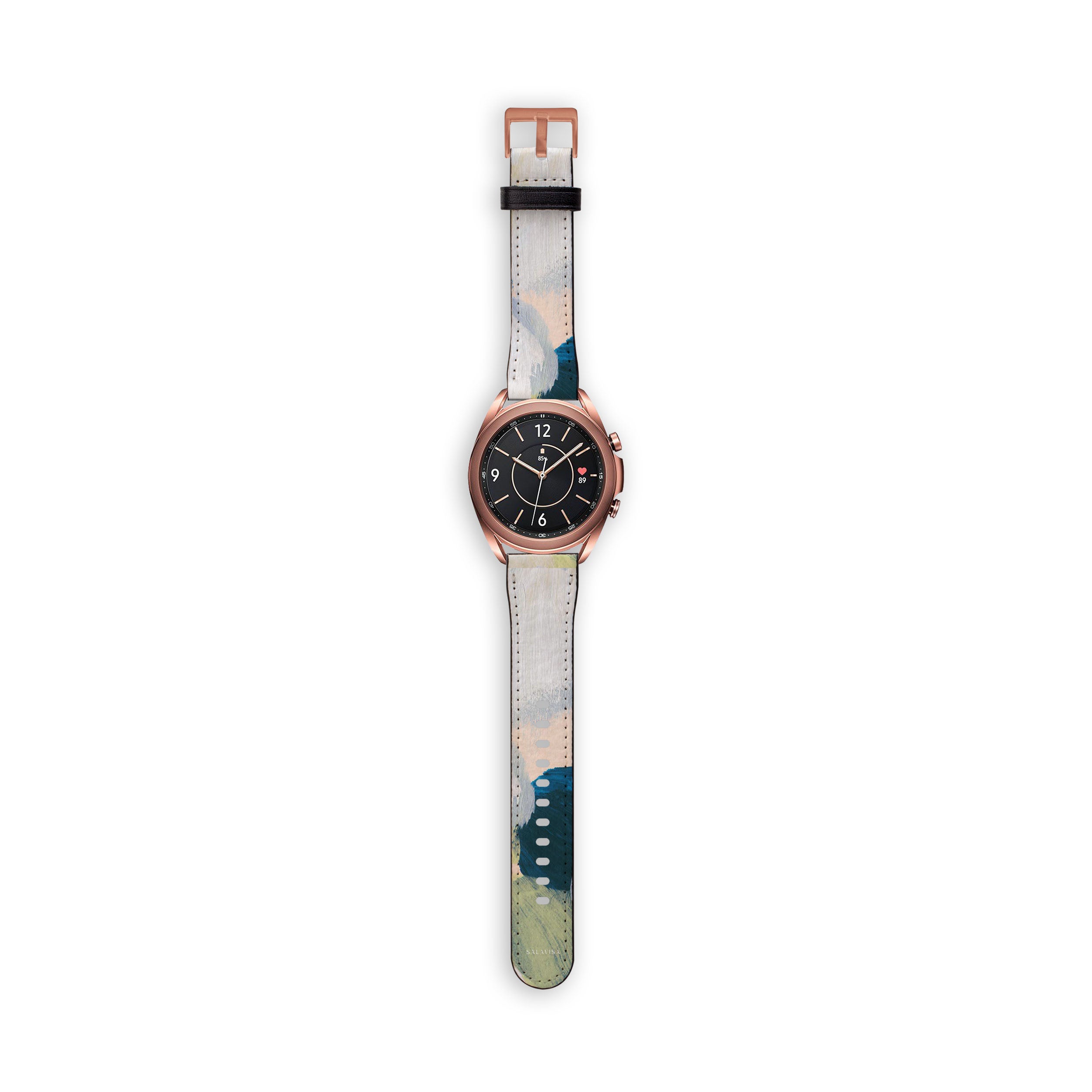 Premium Summer Canvas Galaxy Watch Band - Durable & Comfortable Strap for Samsung Galaxy Watch 4/5/6 - Perfect for Outdoor Activities, Running, and Travel