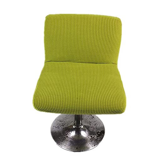 2-Piece Stretch Slipcover Chair Protectors for Short Back Chairs & Bar Stools - Breathable Elastic Furniture Covers for Dining Room, Kitchen, Office & Outdoor Use