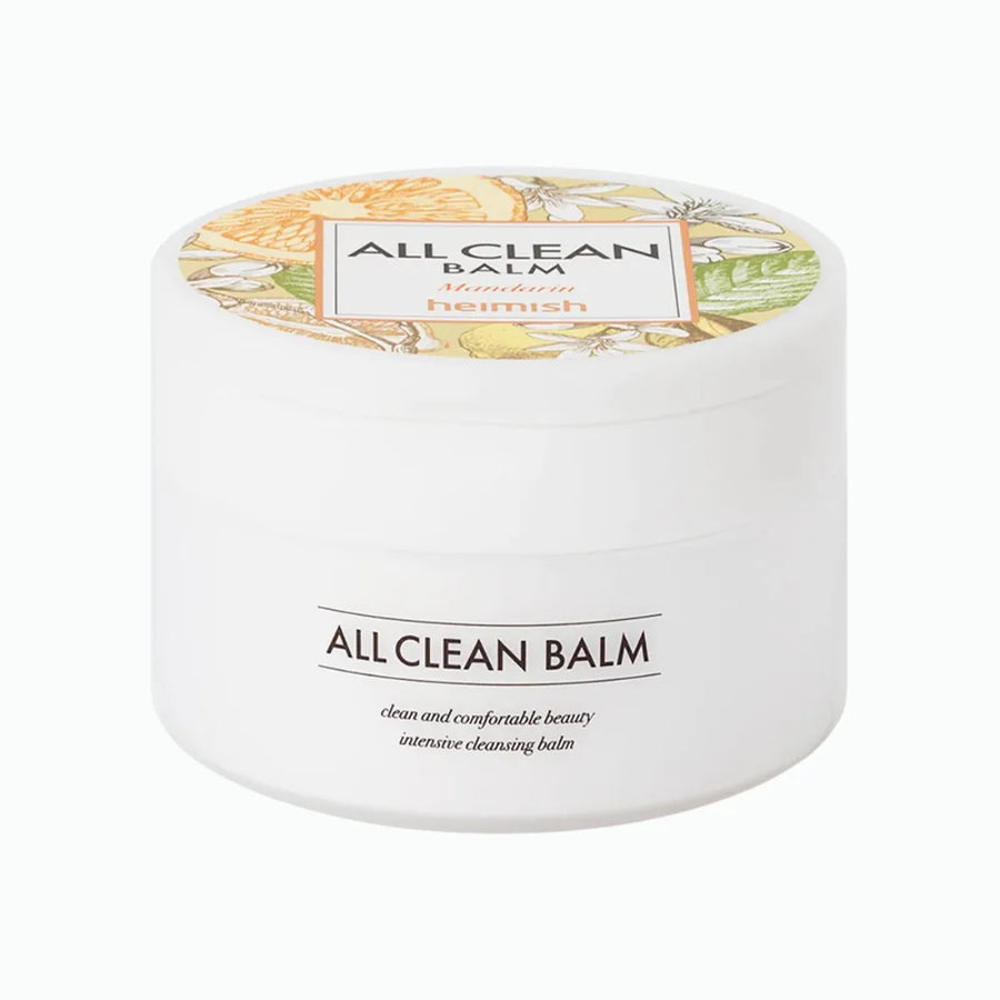 All Clean Balm Mandarin - Gentle Cleansing Balm for Makeup Removal & Skincare | Perfect for Daily Face Cleansing & Travel