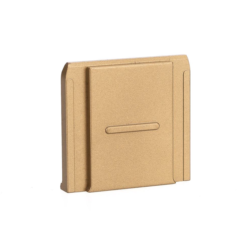 Leica Hot Shoe Cover - Premium Brass Camera Accessory with Blasted Finish - Perfect for Leica M, SL & Q Series Cameras - Protects Hot Shoe from Dust & Damage