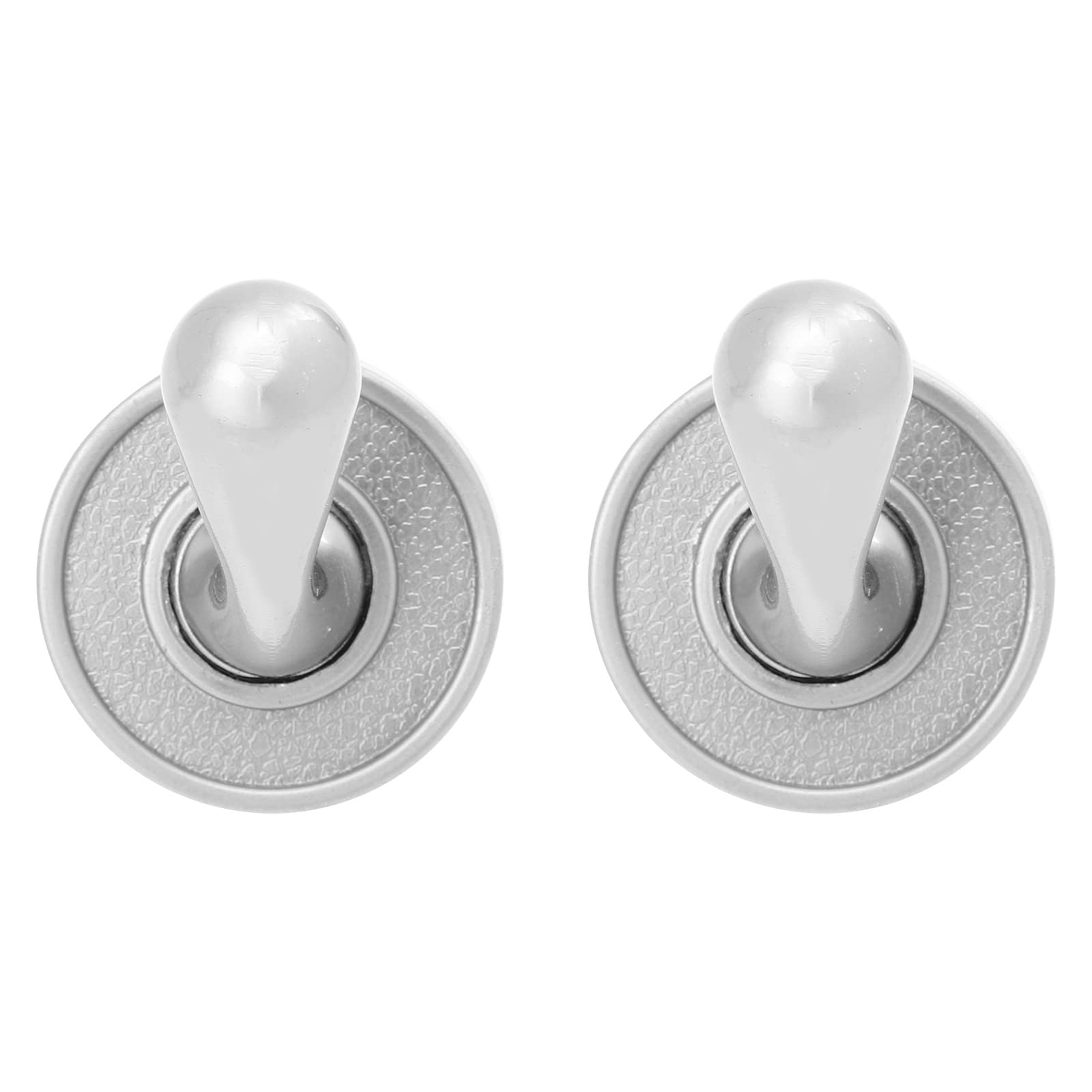 DOITOOL 2-Pack Multi-Functional Wall Mounted Curtain Tieback Hooks - Drapery Hangers for Window Dressing, Jewelry & Closet Organization - Perfect for Living Room, Bedroom & Home Decor