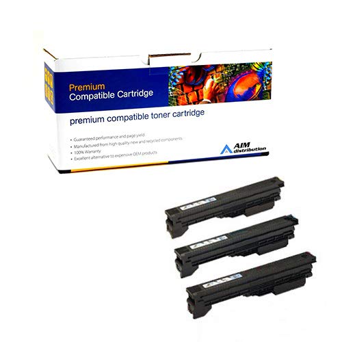 HP Color LaserJet 9500 Black Toner Cartridge (822A/C8550A) - 3-Pack High Yield 25,000 Pages | AIM Compatible Replacement | Ideal for Office Printing & High Volume Documents