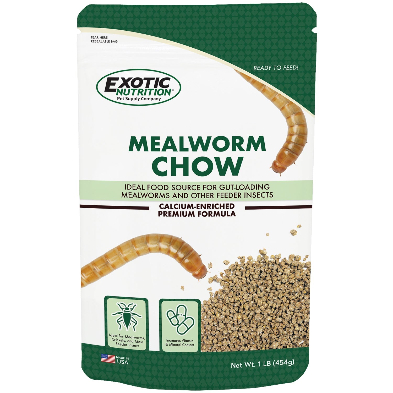 Premium Live Mealworm Food - High Protein Mealworm Chow for Reptiles, Birds & Fish | Ideal for Feeding Bearded Dragons, Chickens & Aquarium Fish