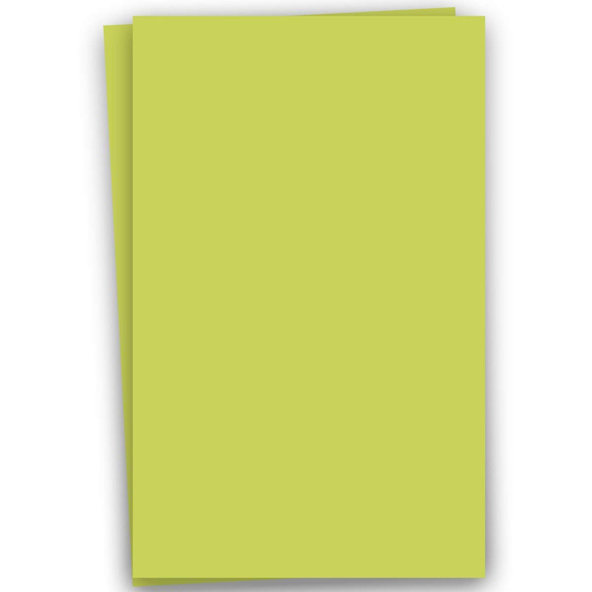 POPTONE Sour Apple Card Stock Paper - 12x18 Inches, 100 Sheets, 270gsm (100lb) - Premium Acid-Free Paper for Scrapbooking, Card Making, DIY Crafts & Invitations