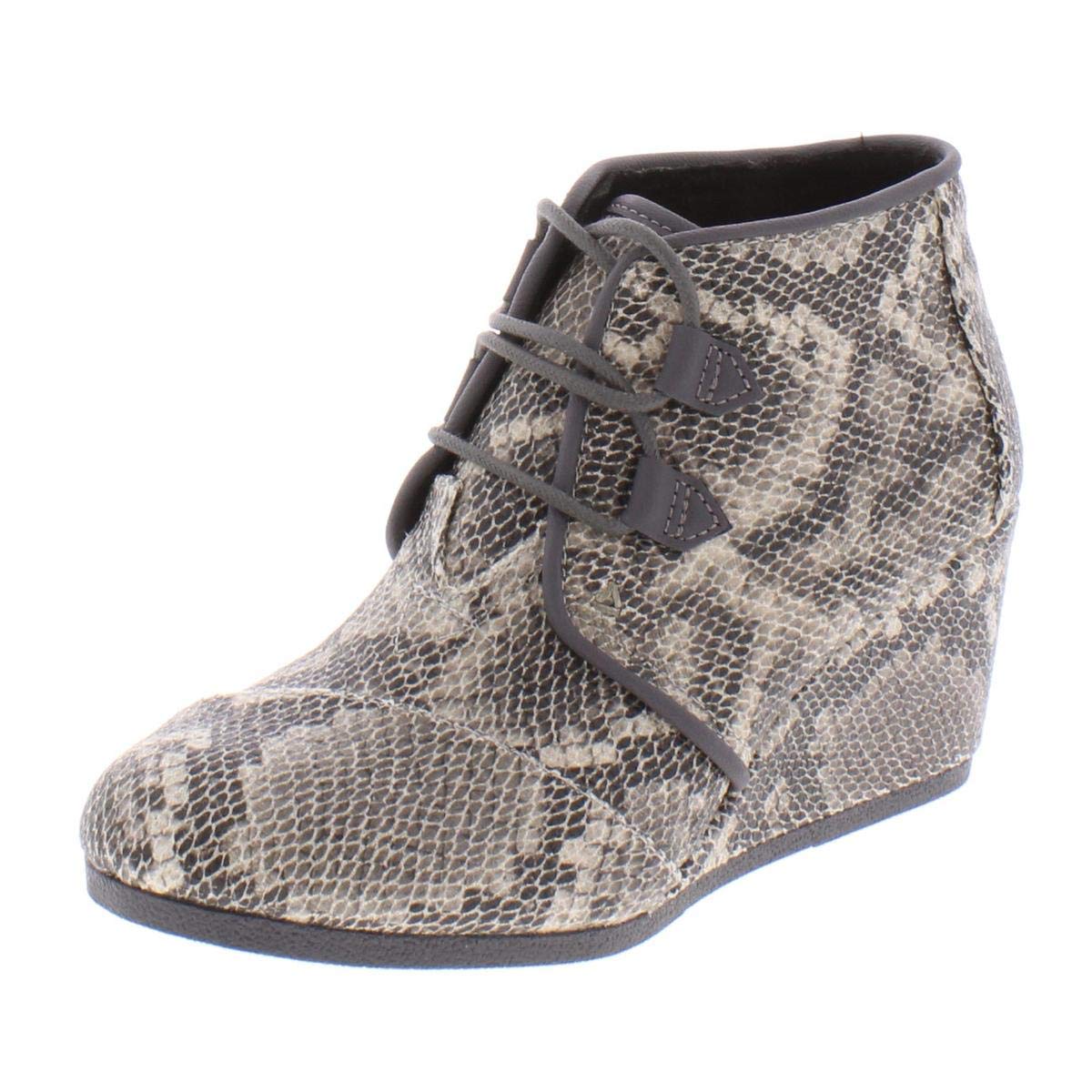 TOMS Women's Kala Bootie - Forged Iron Grey Suede Ankle Boots for Women | Comfortable & Stylish | Perfect for Casual Outings, Work & Date Nights