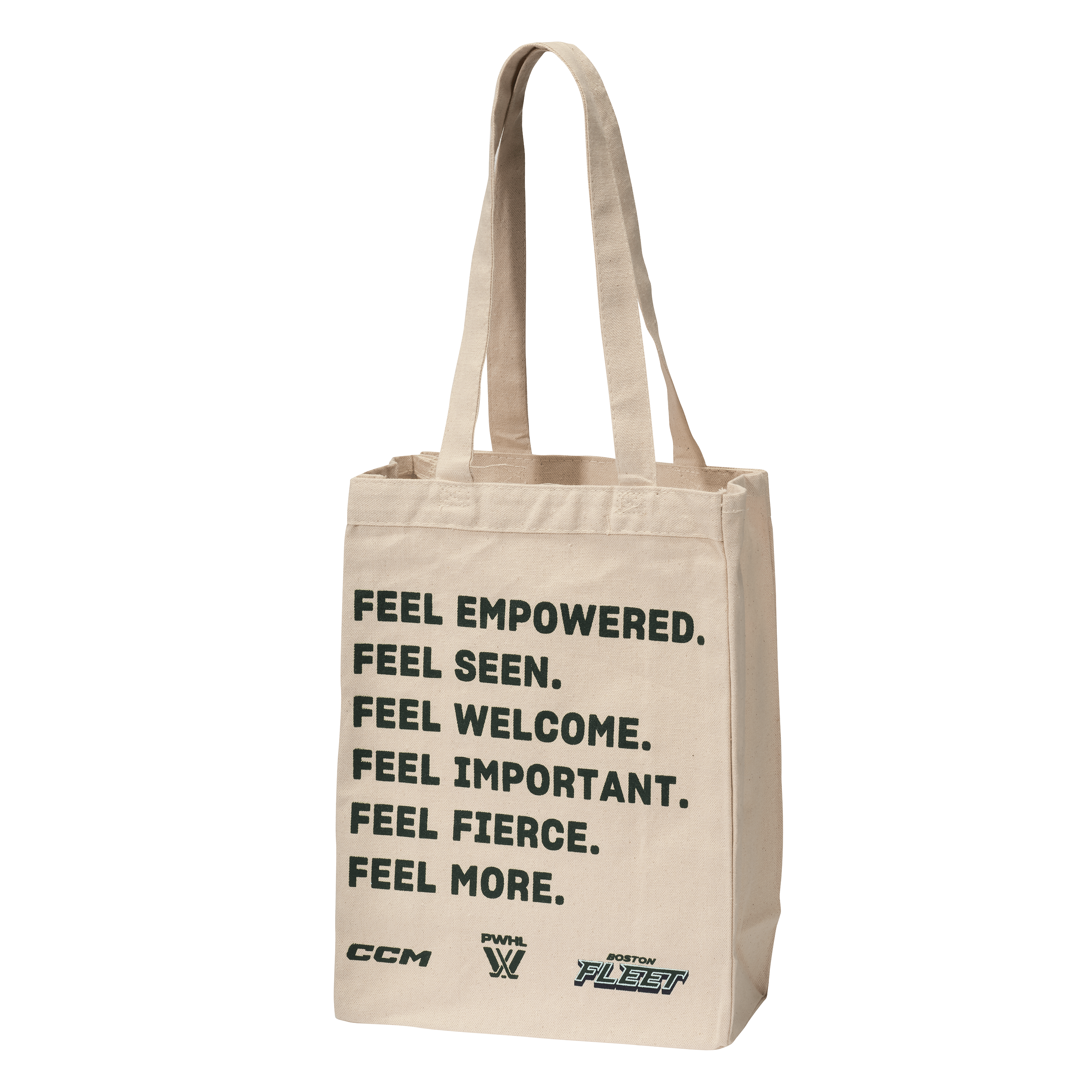 Boston Fleet CCM 'Her Time Is Now' Tote Bag - Stylish & Durable Women's Tote for Work, Gym, or Beach