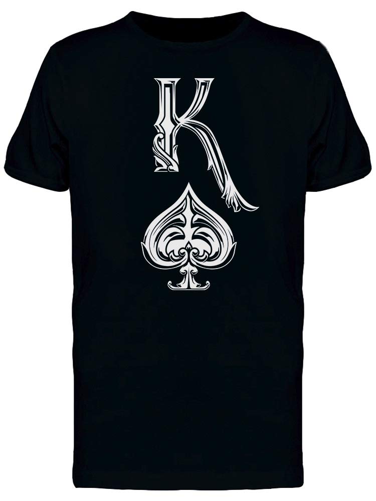Smartprints Graphic Tee - King and Queen Poker Design - Comfortable Regular Fit Cotton T-Shirt for Couples, Date Nights & Casino Theme Parties