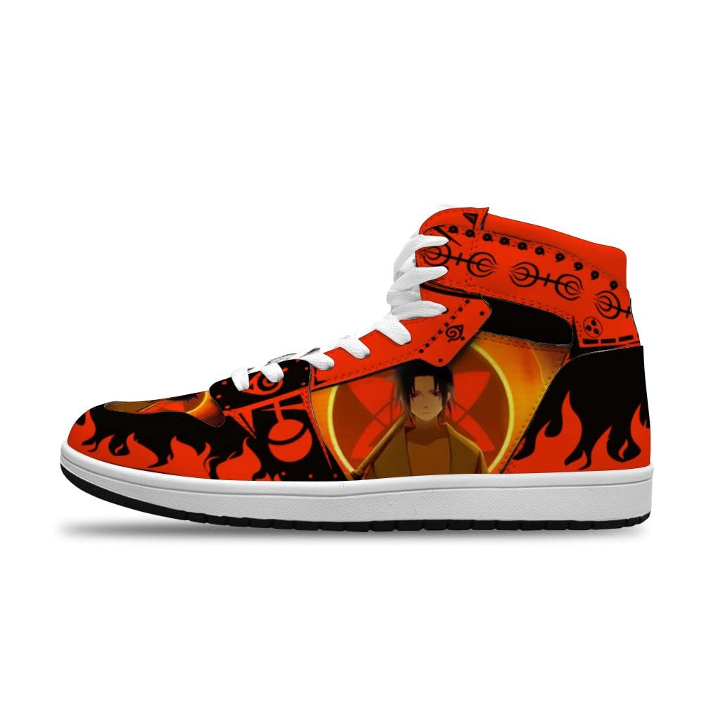 NINGDHUAIX Ninja Hero Customized Sneakers - Lightweight Basketball Shoes for Men & Women - Anime Inspired Fashion Sports Shoes for Running, Training & Casual Wear