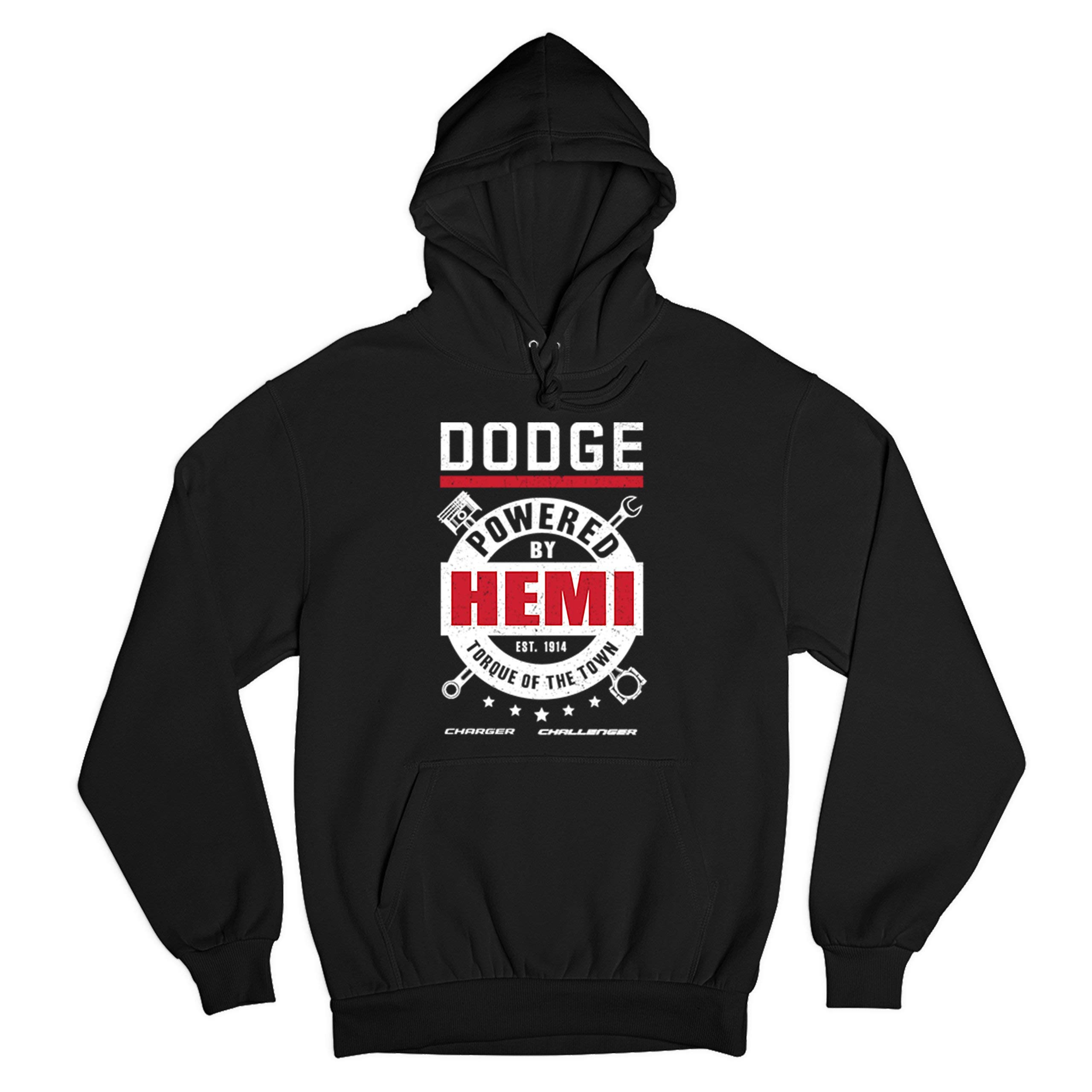 **Official Licensed Dodge Hemi Sweatshirt - Dodge Charger & Challenger Hoodie for Men & Women - Perfect for Car Enthusiasts & Racing Fans**