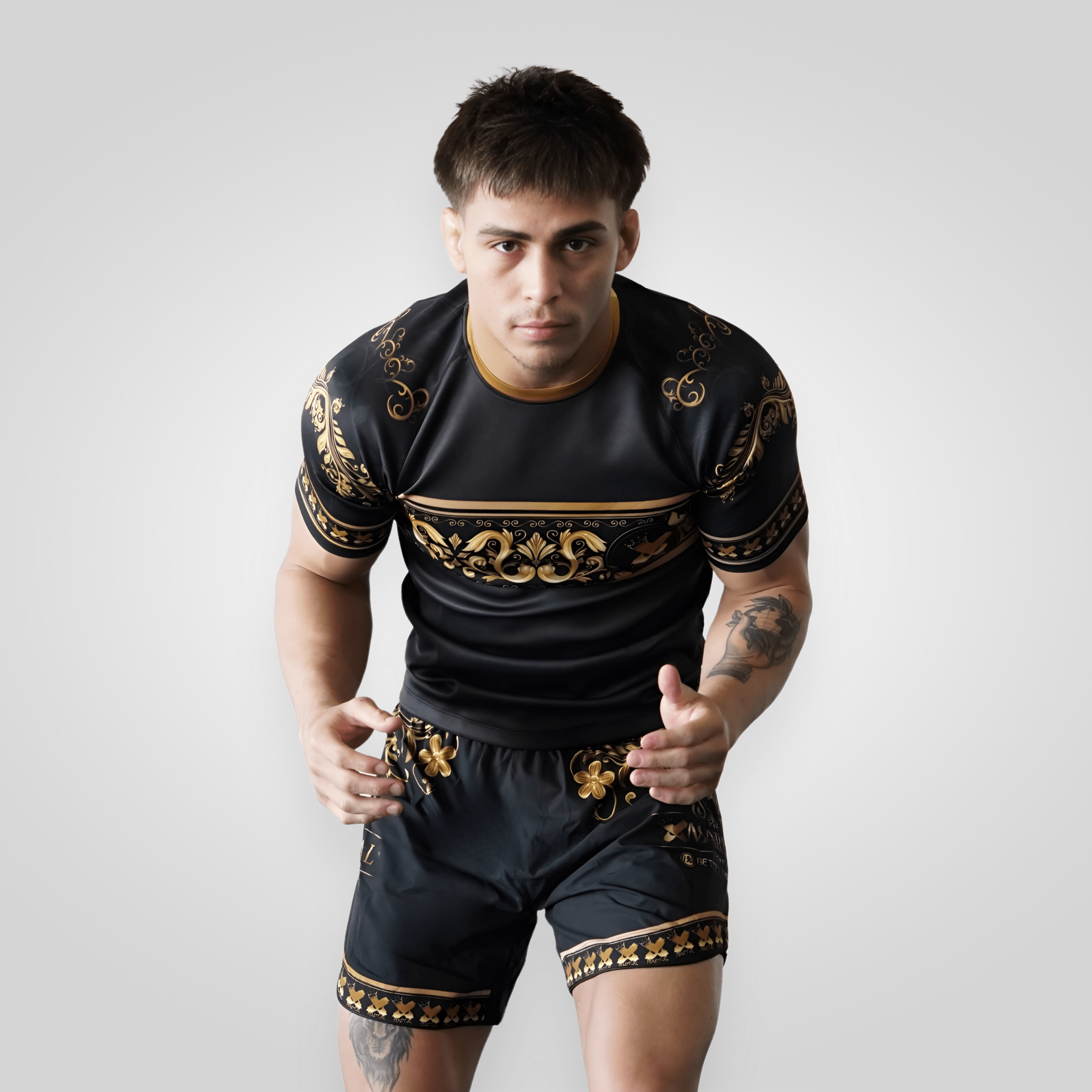 Premium Emperor BJJ Rash Guard for Men & Women - Moisture-Wicking, Compression Fit for Brazilian Jiu-Jitsu, MMA & Grappling Training