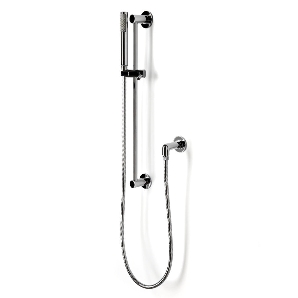 Waterworks Flyte Matte Black Handheld Shower Head with Adjustable Bar - Perfect for Bathroom, Spa, and Relaxation