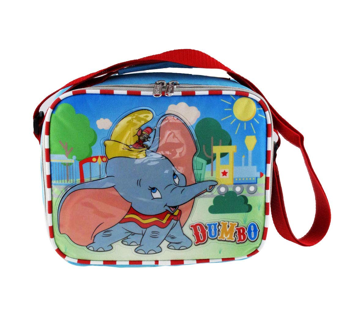 Dumbo Circus-Themed Lunch Box A14872 - Insulated Kids Lunch Bag for School, Picnics & Disney Fans