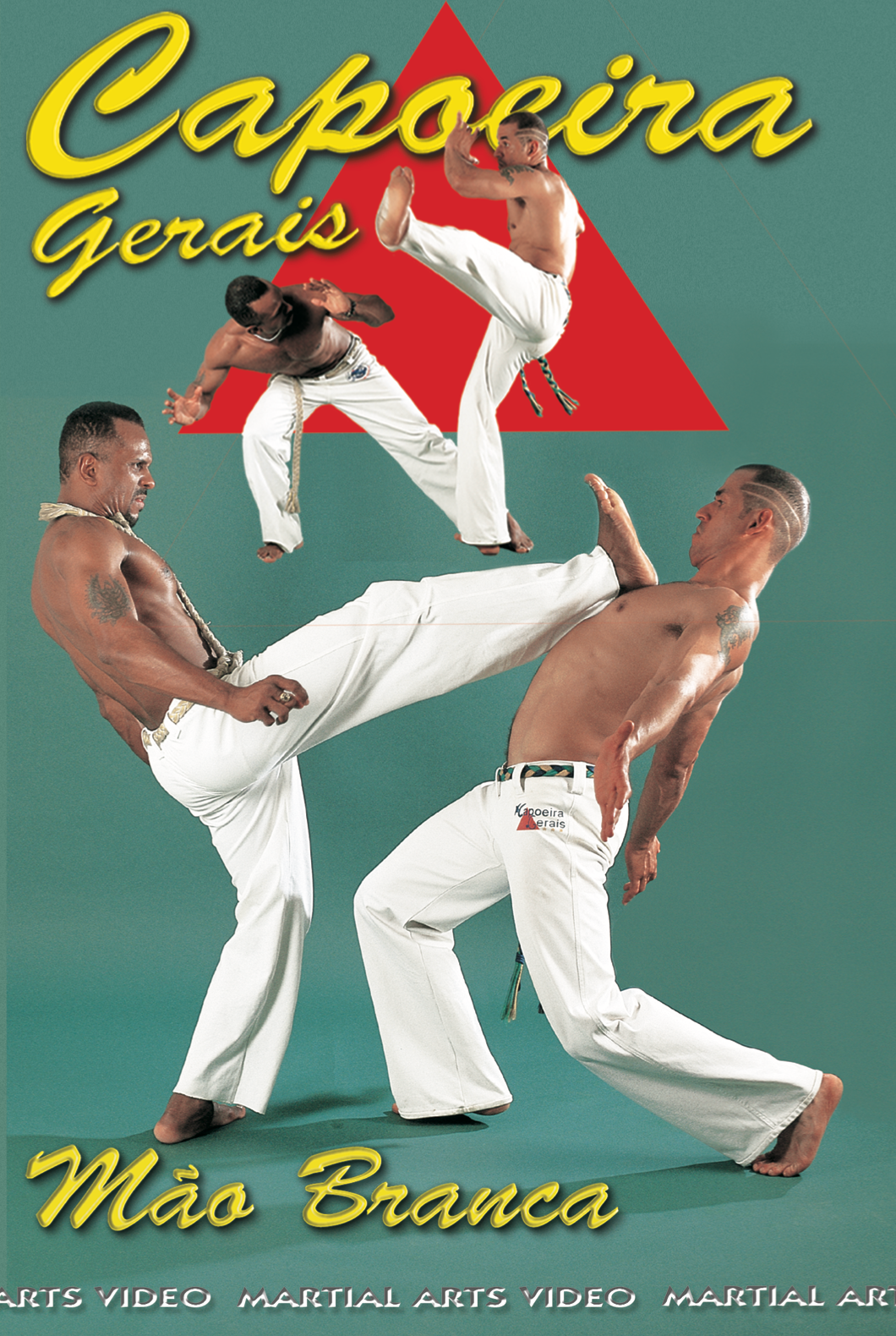 Capoeira Gerais Instructional DVD by Mao Branca - Learn Authentic Brazilian Martial Arts for Fitness & Self-Defense | Perfect for Beginners & Advanced Practitioners at Home or Dojo Training