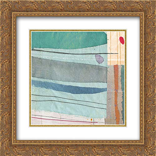 Bertel Viola 15x15 Gold Ornate Framed Double Matted Museum Art Print - Supernatural I Wall Decor for Living Room, Bedroom & Office