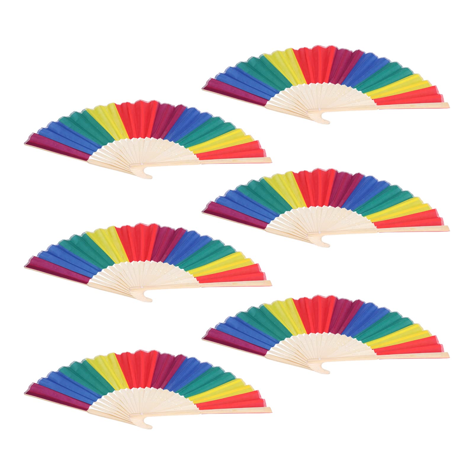 Bamboo Folding Hand Fan - Portable & Elegant Traditional Fan for Cooling, Performance, Gift, and Home Decoration | Perfect for Summer, Weddings, and Cultural Events