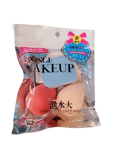 Priya Variety Stores Professional Makeup Blender Set - 6 Piece Beauty Sponge Kit for Flawless Foundation & Concealer Application - Perfect for Makeup Artists & Home Use