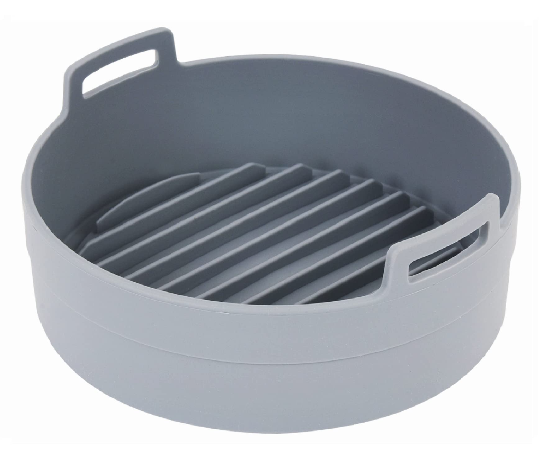 5.3 QT Non-Toxic Silicone Air Fryer Basket - Food Safe, Easy Clean Replacement for Parchment Liners (8.7