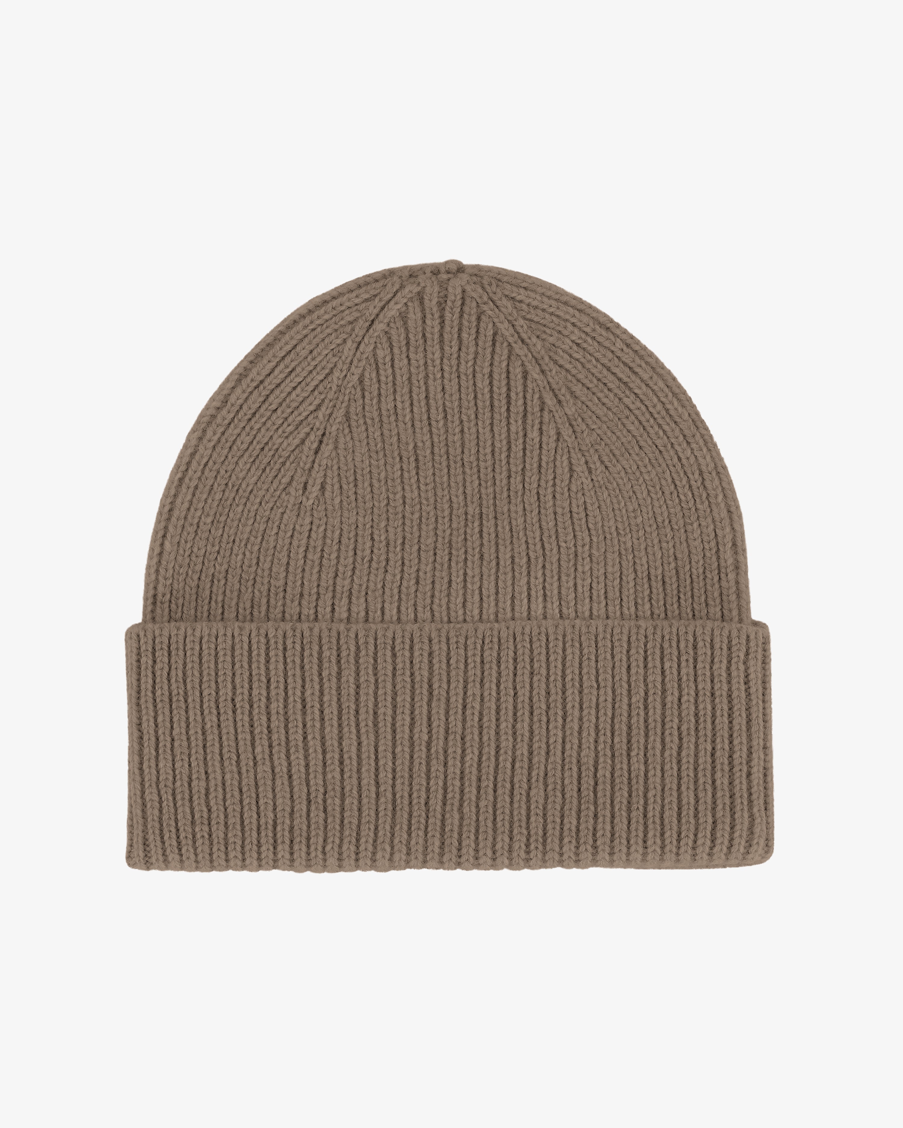 Premium Merino Wool Beanie for Men & Women - Soft Warm Taupe Winter Hat for Skiing, Hiking & Outdoor Activities