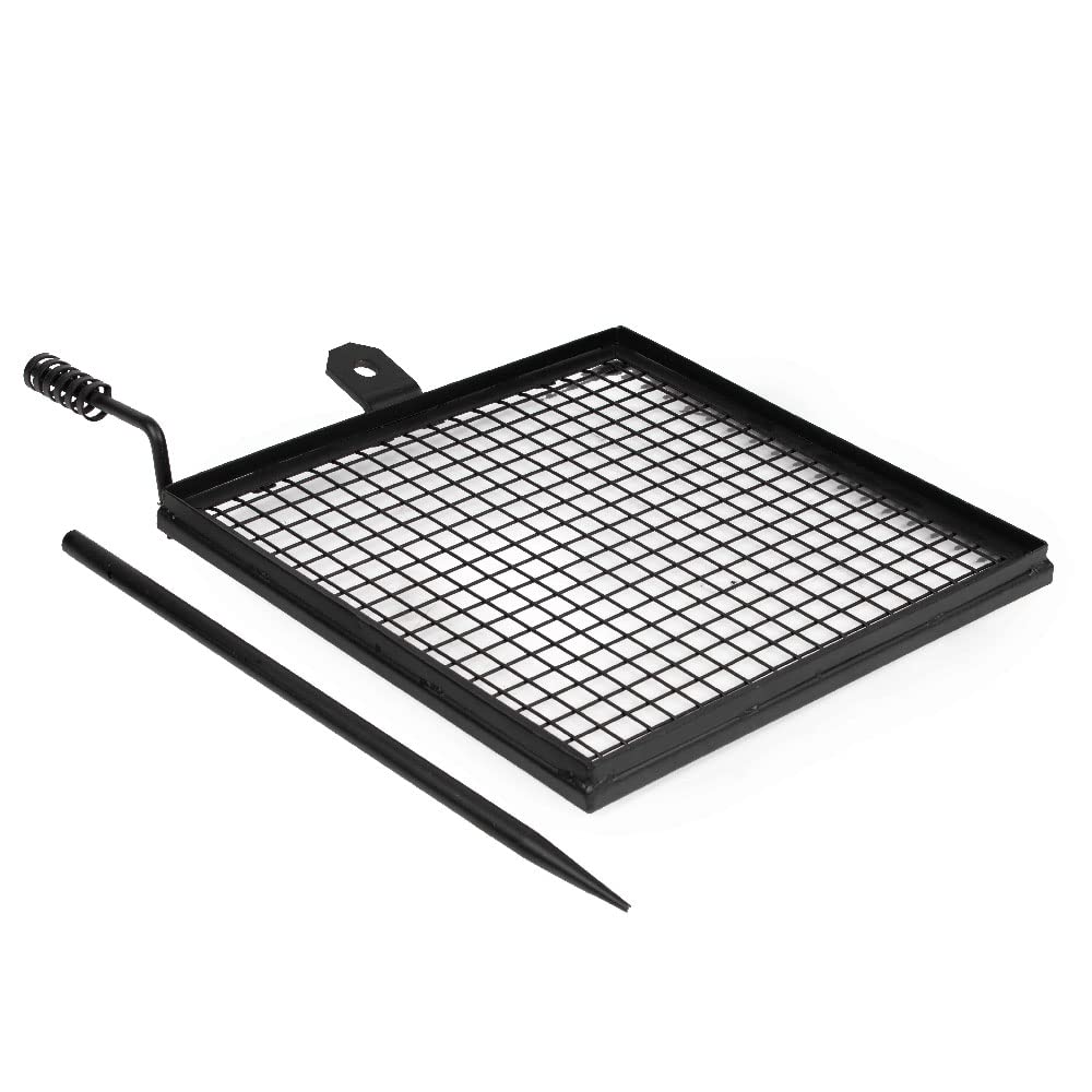 Titan Adjustable Campfire Grill - Heavy Duty for Outdoor Cooking
