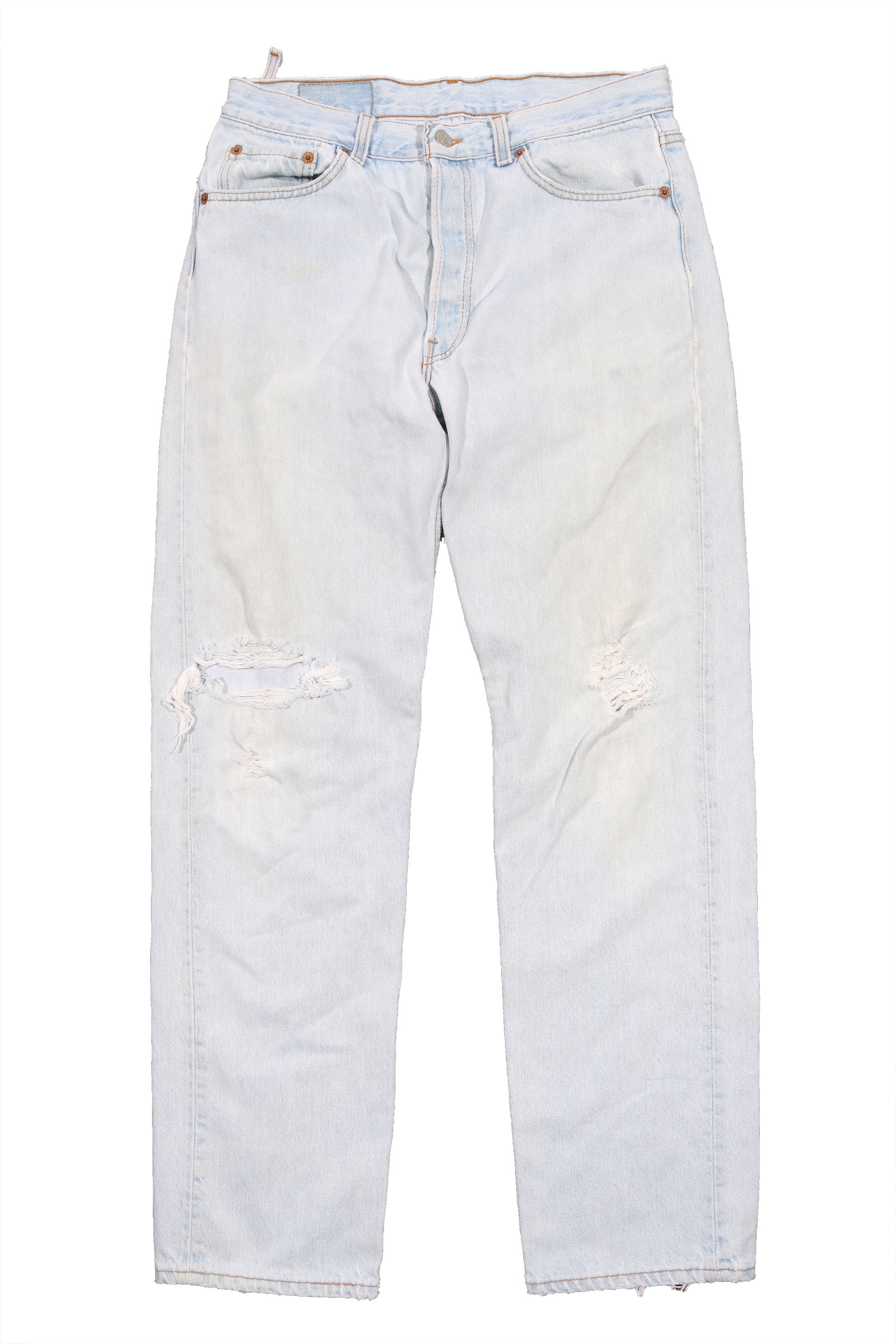 Vintage 1980s Levi's 501 Distressed Knee Blowout Jeans - Authentic Retro Denim for Men & Women | Perfect for Casual Wear, Vintage Outfits & Street Style Fashion