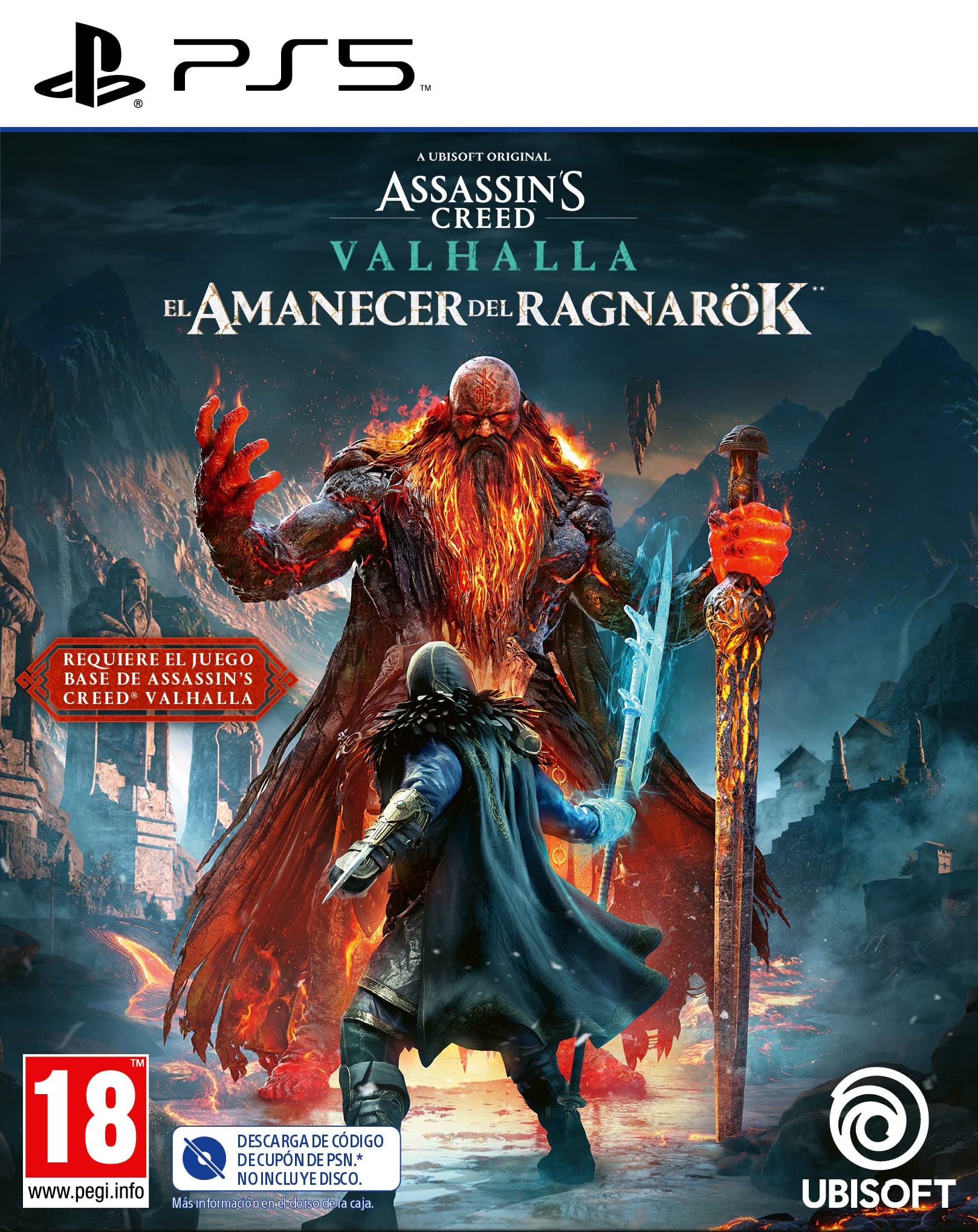 Assassin's Creed Valhalla for PS5 - Ubisoft Viking Action RPG Game | Epic Open-World Adventure for PlayStation 5 | Perfect for History Buffs & Action Game Fans