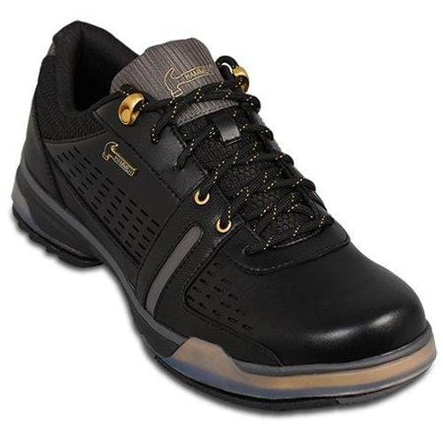 Hammer Men's Boss Bowling Shoes - Black/Gold - Comfortable & Durable for League Play & Tournaments