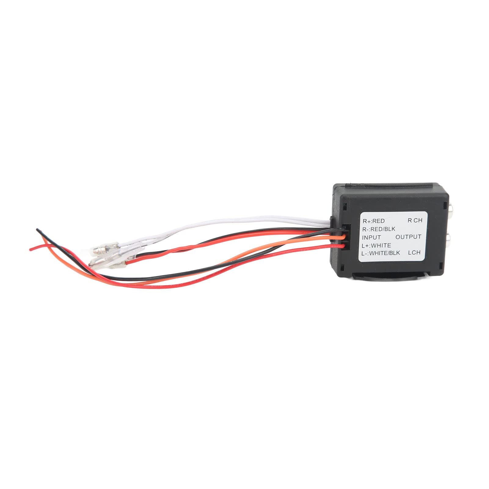 2 Channel Car Speaker to RCA Output Converter - High Quality Line Out Adapter for Car Equalizer, Amplifier & Stereo Systems | Perfect for Car Audio Upgrades & Horn Installations