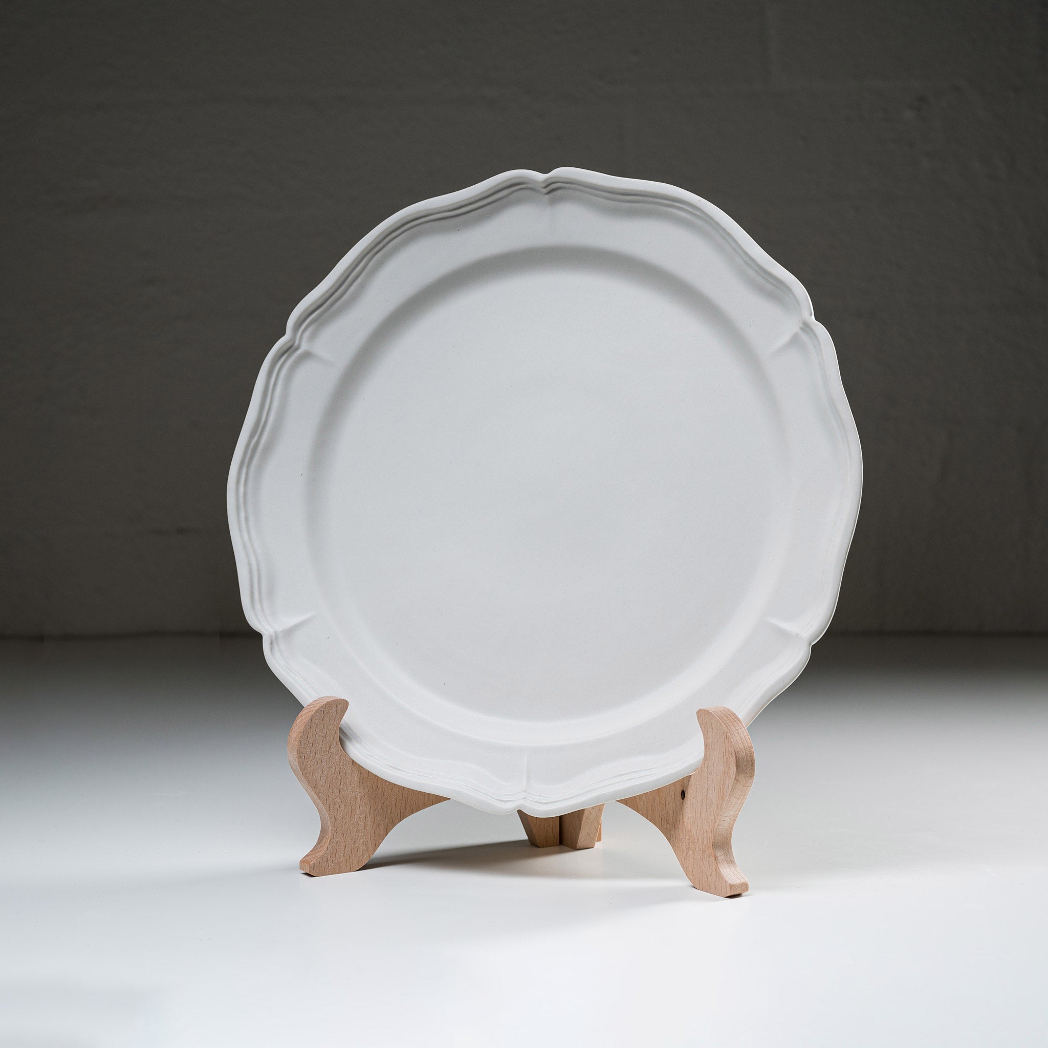 Handmade Usuki Ware Rinka Extra Large Ceramic Plate 28cm - Japanese Pottery for Serving Sushi, Appetizers & Home Decor