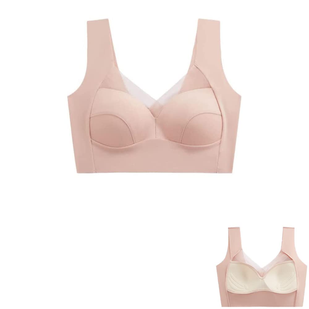 Ultra Thin Ice Silk Bras for Women - Seamless Yoga Bra for Sleep & Sports