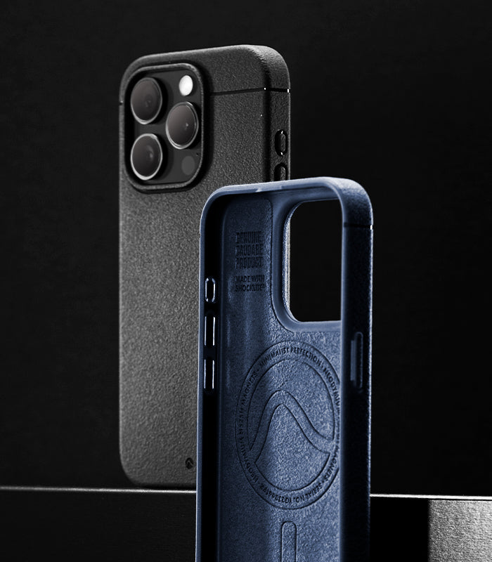 Premium Leather Sheath Case for iPhone 15 Pro Max - Slim Protective Cover with RFID Blocking | Perfect for Business, Travel & Everyday Use