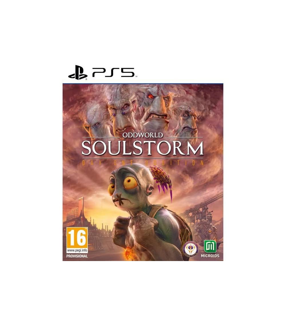 Oddworld: Soulstorm - PlayStation 5 Game | Action-Adventure Platformer | PS5 Exclusive | Perfect for Fans of Dark Fantasy & Puzzle Solving