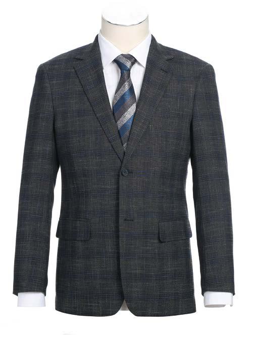 Alessandro Vitello by Renoir Men's New Slim Fit Sport Coat - Size 39 | Premium Blazer for Business, Weddings & Formal Events