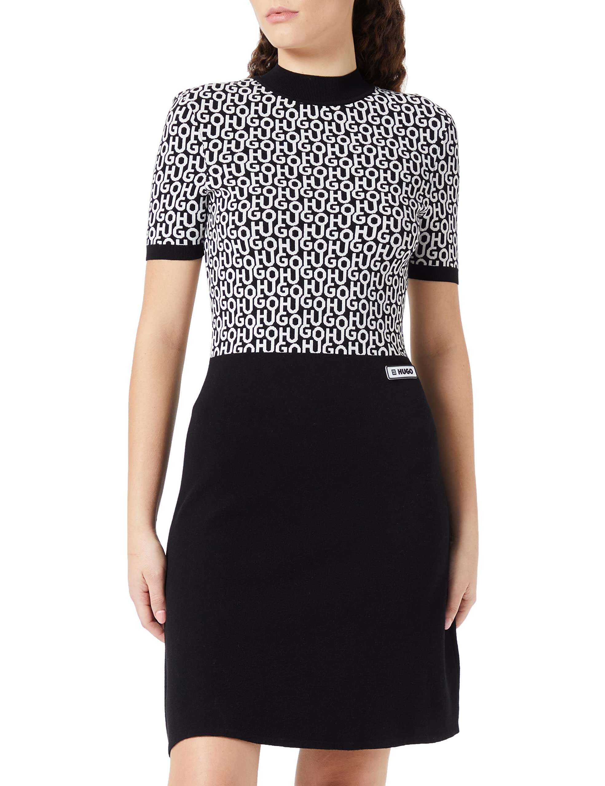 HUGO Women's Sadremmy Dress - Elegant Flowy Midi Dress for Casual & Party Wear | Perfect for Summer, Weddings & Special Occasions