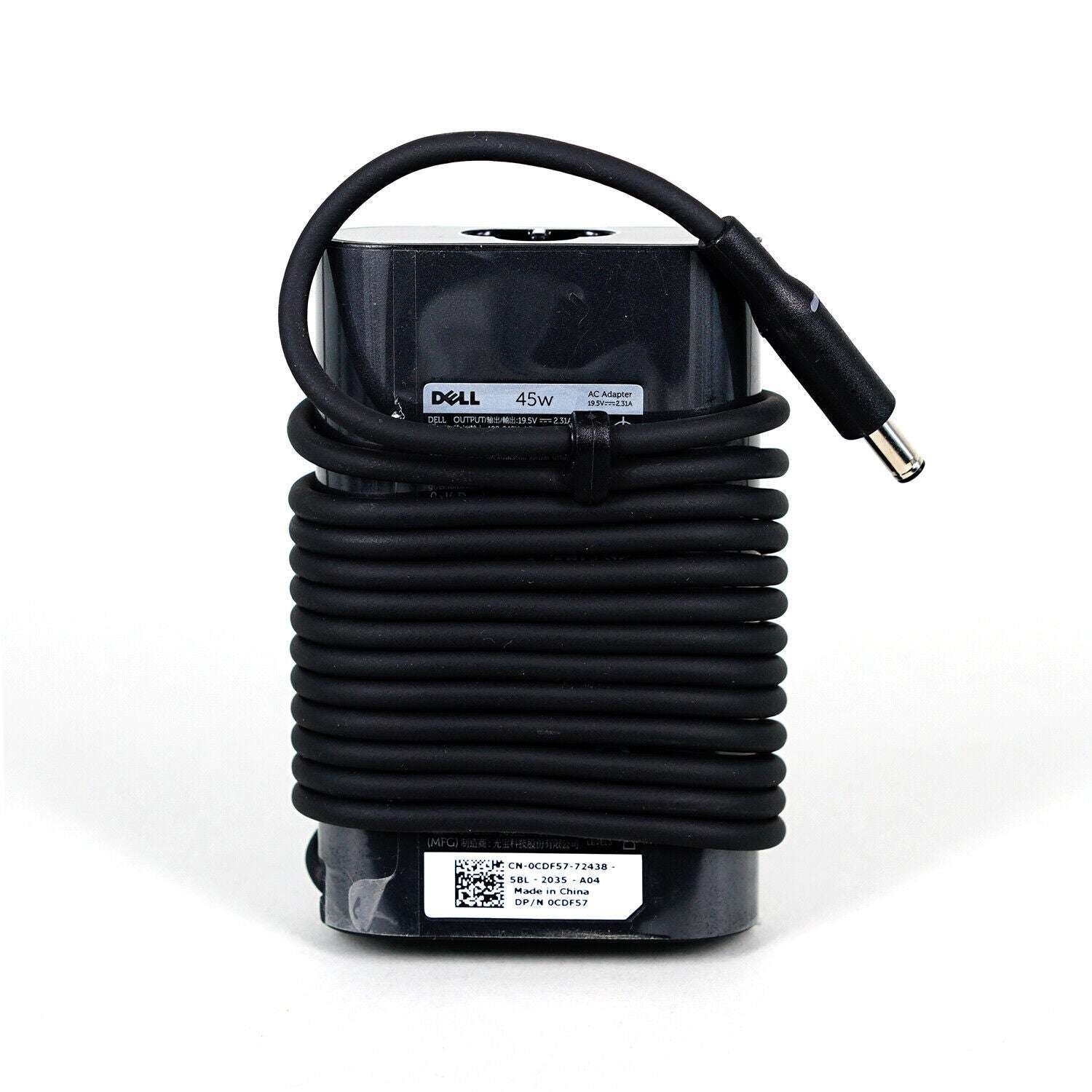 Original Dell XPS 13 12 11 Inspiron 7437 7348 45W Laptop Charger (Model 4H6NV CDF57) - Fast Charging Power Adapter for Home & Office Use