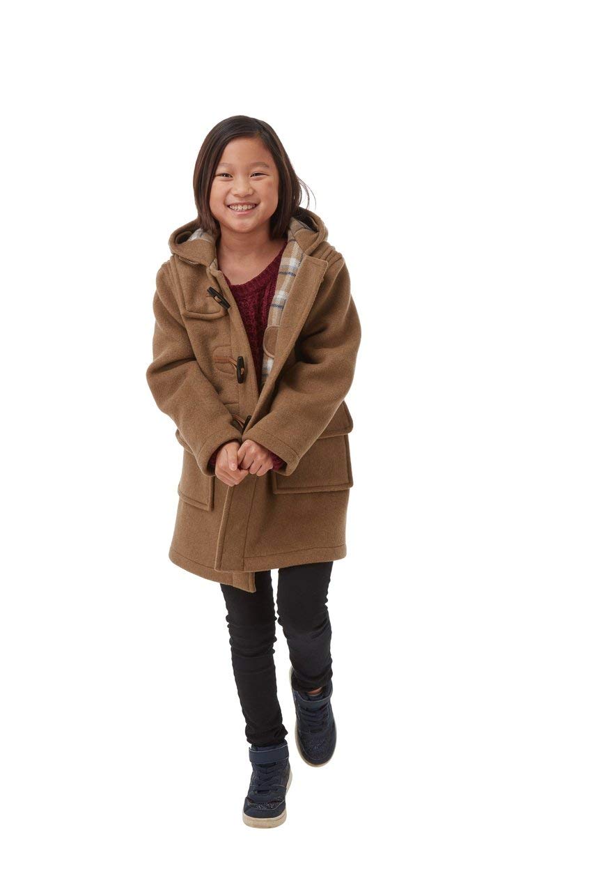 Original Montgomery Kids Classic Duffle Toggle Coat - Waterproof Winter Jacket for Boys & Girls - Perfect for School, Outdoor Play & Cold Weather Adventures