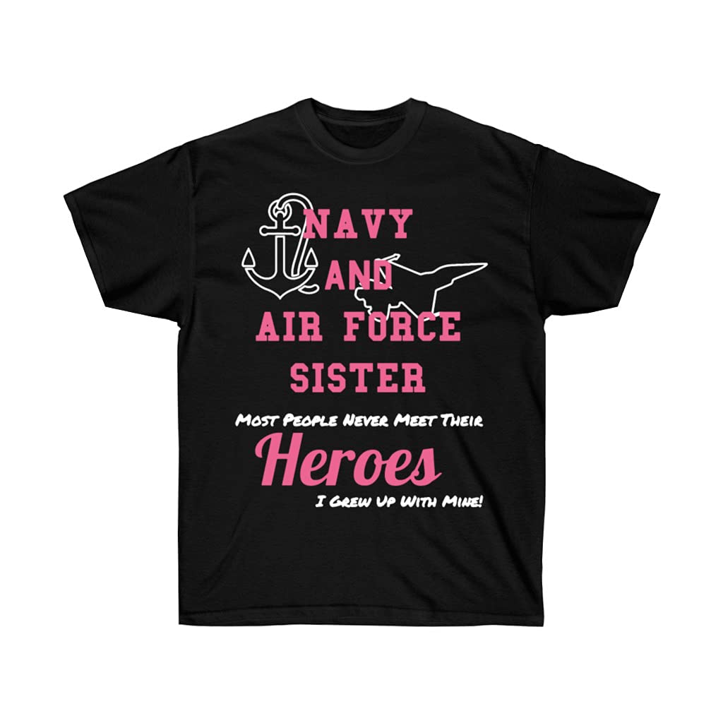 Air Force Navy Military Heroes T-Shirt, Hoodie, Long Sleeve & Sweatshirt - Patriotic Apparel for Veterans Day, Memorial Day & Military Support