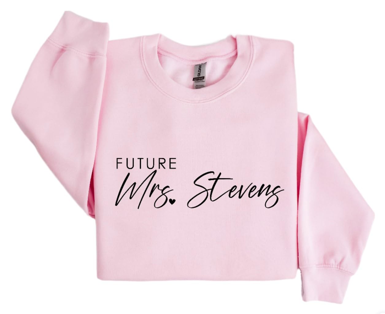 Custom Future Mrs Sweatshirt - Personalized Fiance & Bride to Be Gift - Engagement Present for Her - Perfect for Bachelorette Parties & Wedding Showers