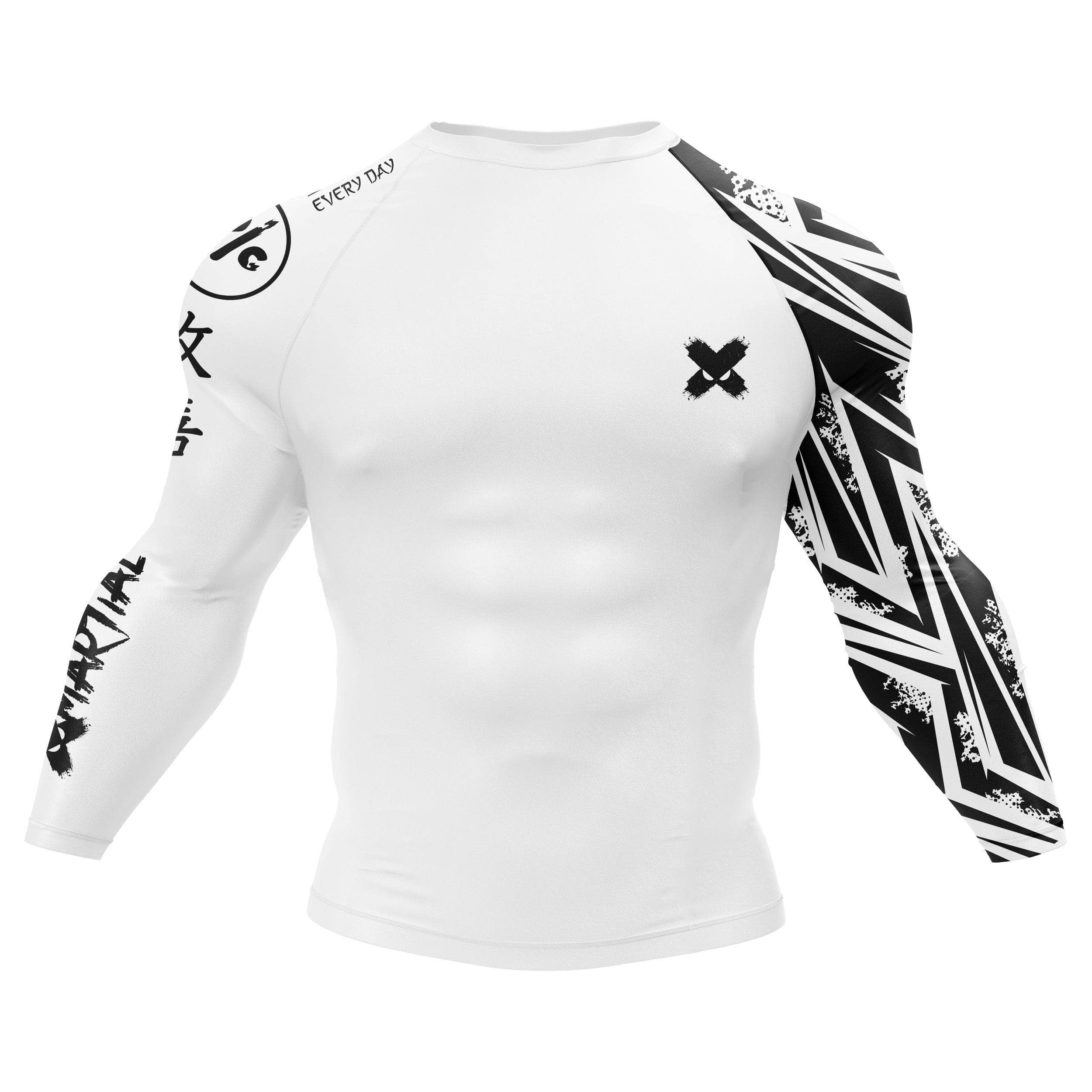 Premium Minimalist BJJ Rash Guard - Lightweight & Breathable for Brazilian Jiu-Jitsu Training - Perfect for MMA, No-Gi Grappling & Combat Sports