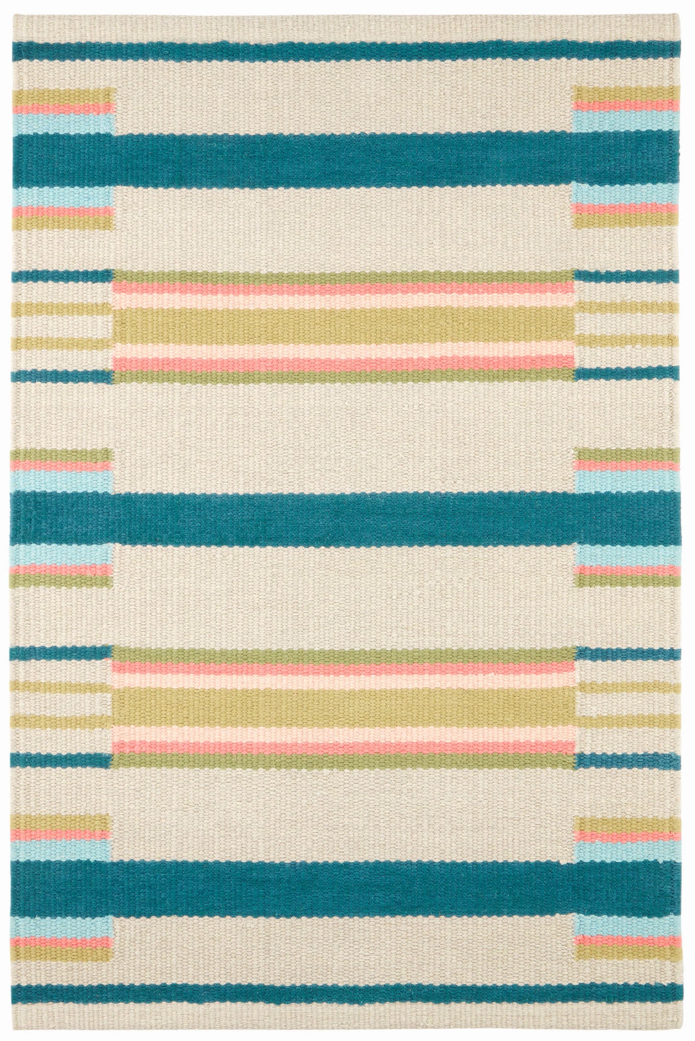Everly Handwoven Cotton Rug - Soft, Durable & Stylish for Living Room, Bedroom & Home Decor | Eco-Friendly & Non-Slip Area Rug for Indoor Use