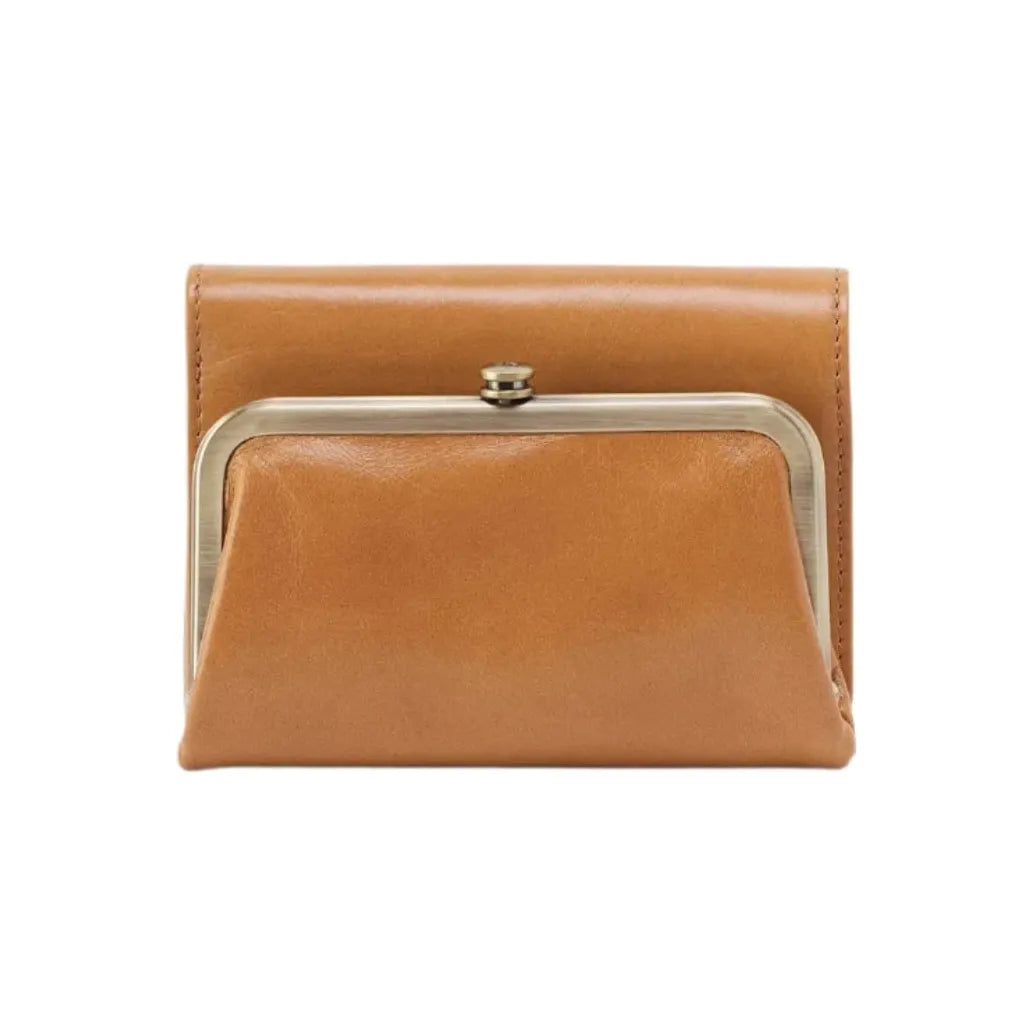 HOBO ROBIN Compact Wallet for Women & Men - Slim RFID Blocking Leather Wallet with Multiple Card Slots - Perfect for Travel, Business & Everyday Use