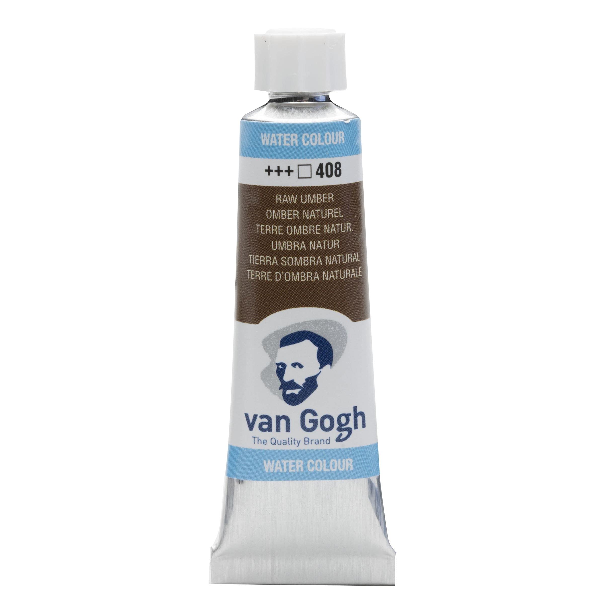 Van Gogh Raw Umber Professional Watercolor Paint - 10ml Tube for Artists & Students | Perfect for Landscape Painting & Sketching