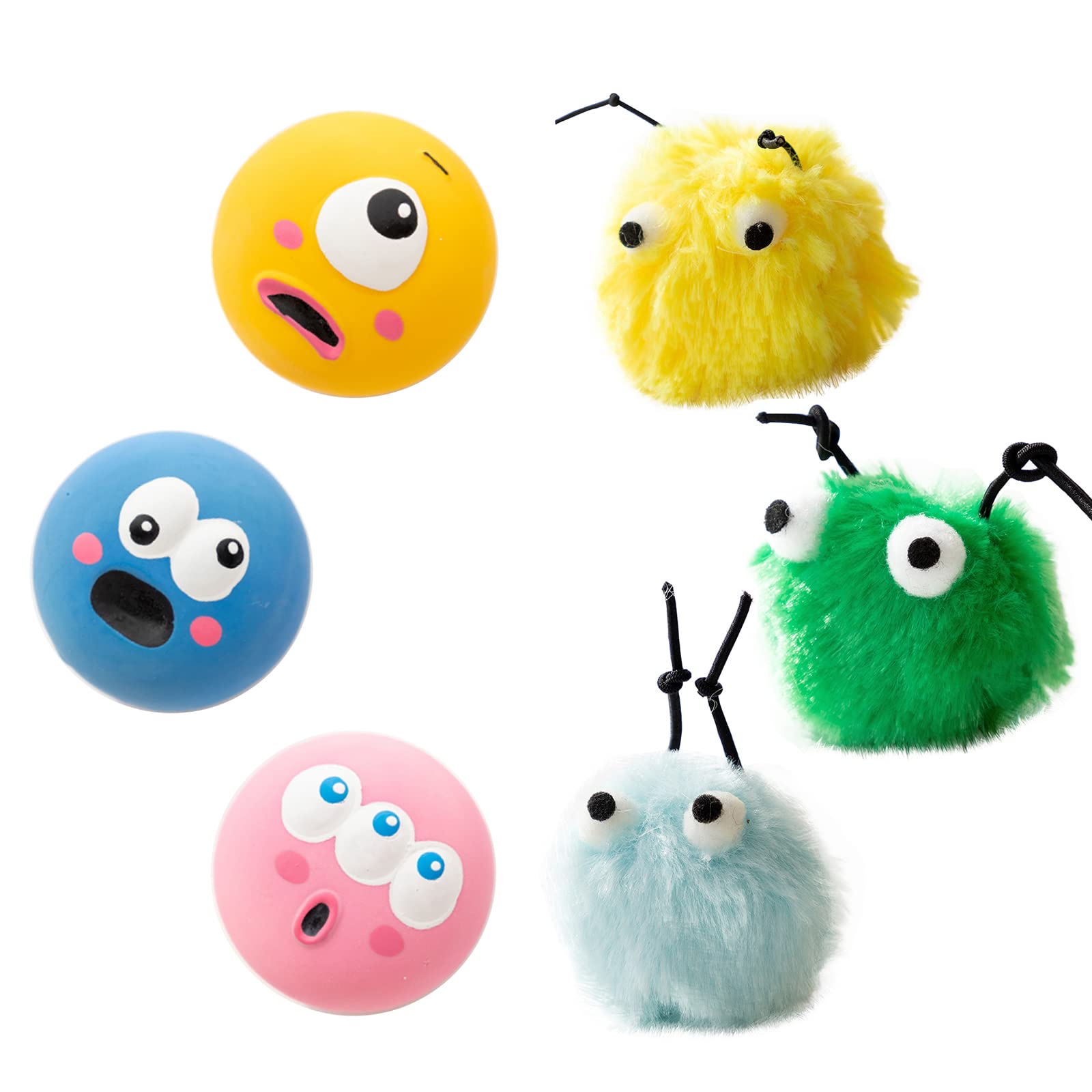 Soft Squeaky Plush Dog Chew Toys for Small & Medium Puppies - Interactive Vegetable & Fruit Teething Toys with Squeakers, Perfect for Indoor Play & Training Sessions