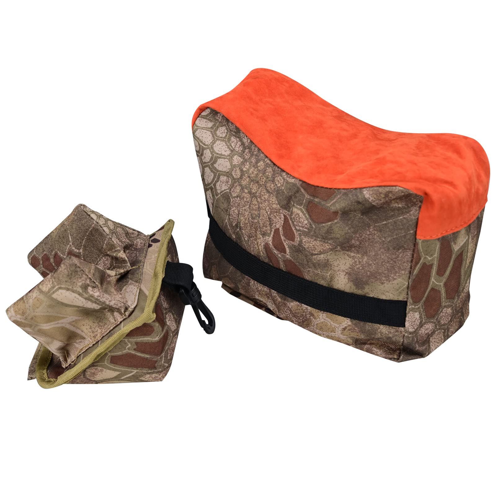 ONATISMAGIN Shooting Sand Bag - Adjustable Rifle Rest Bag for Outdoor Hunting, Range Shooting & Target Practice - Durable Shooting Support Bag for Firearms, Bench Rest & Hunting Accessories - Perfect for Hunting, Sniper Training & Long-Range Shooting