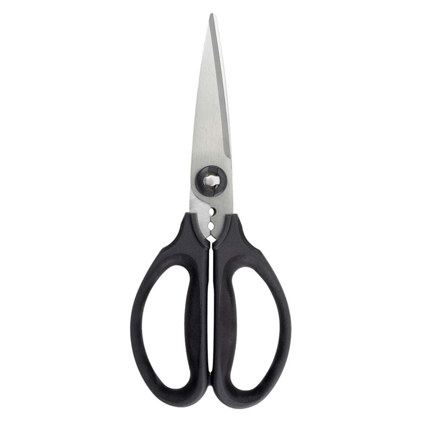 OXO Kitchen & Herb Scissors - 5-Blade Stainless Steel Herb Cutter for Fresh Herbs, Parsley, Chives, Mint - Perfect for Cooking, Garnishing & Meal Prep