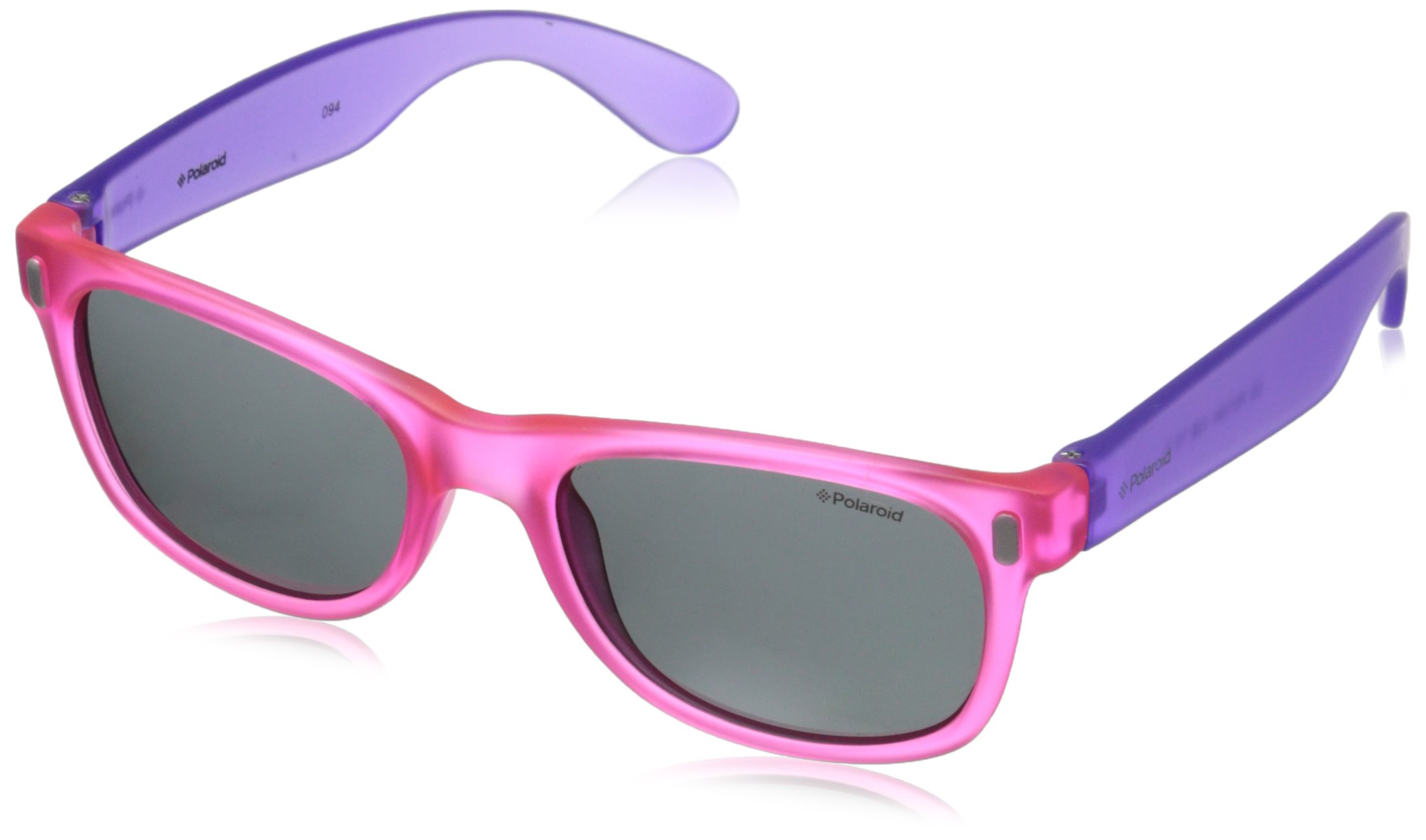 Polaroid P0115/S Kids' Rectangular Sunglasses - UV Protection, Lightweight & Durable for Boys & Girls - Perfect for Outdoor Play, Beach, Sports & Summer Activities