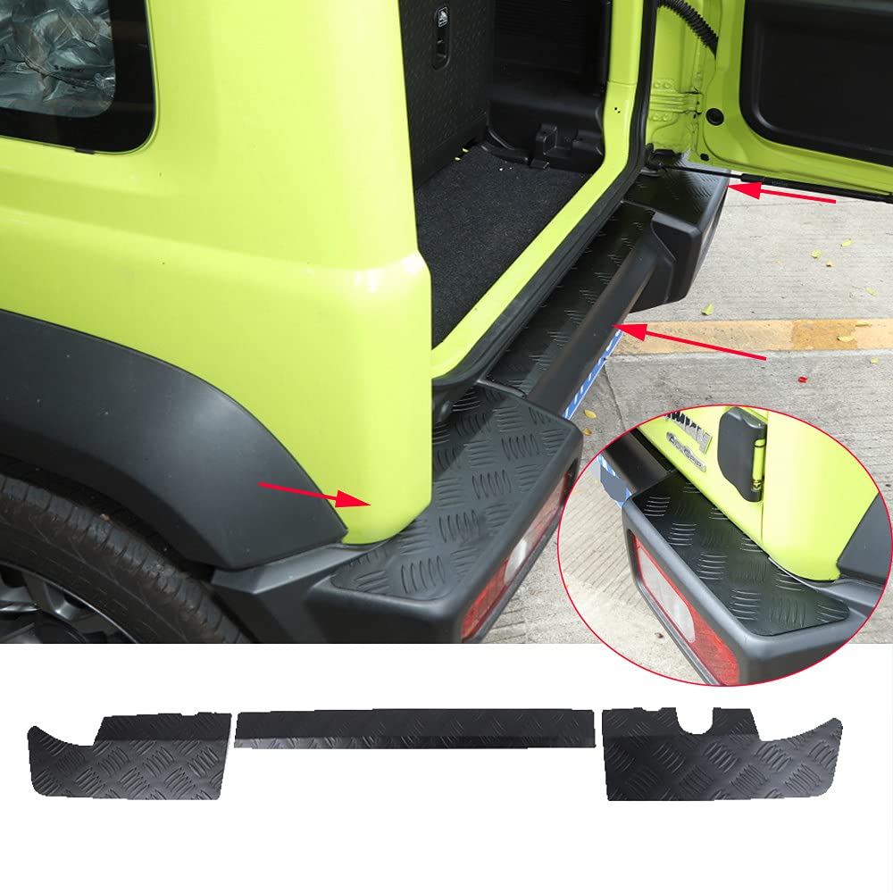 Durable Aluminum Alloy Rear Bumper Guard for Suzuki Jimny 2019-2021 | Heavy-Duty Protection & Stylish Trim | Perfect for Off-Road Adventures & Daily Commutes