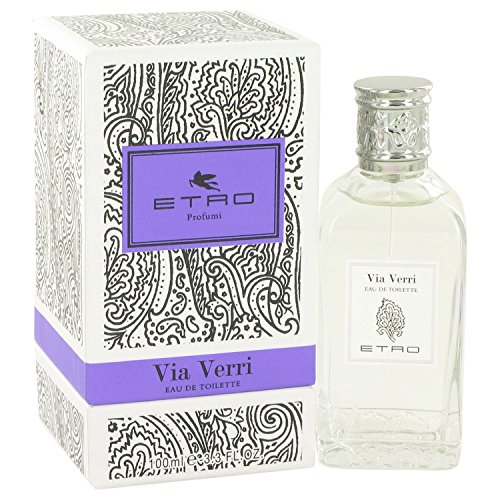 Via Verri Unisex Eau de Toilette Spray - 3.4 oz Fresh Fragrance for Men & Women | Perfect for Dating, Work & Everyday Use | Uplifting Scent for Happy Moods