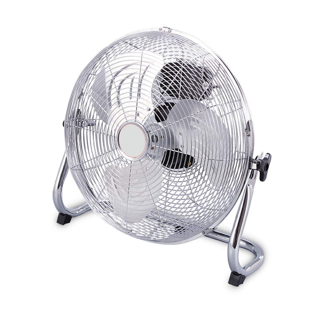 Xinrangxin 16-Inch High-Speed Floor Fan - 5-Speed Adjustable Industrial & Household Cooling Fan for Home, Office, Greenhouse & Commercial Use - Powerful Silver Desktop Fan for All Seasons