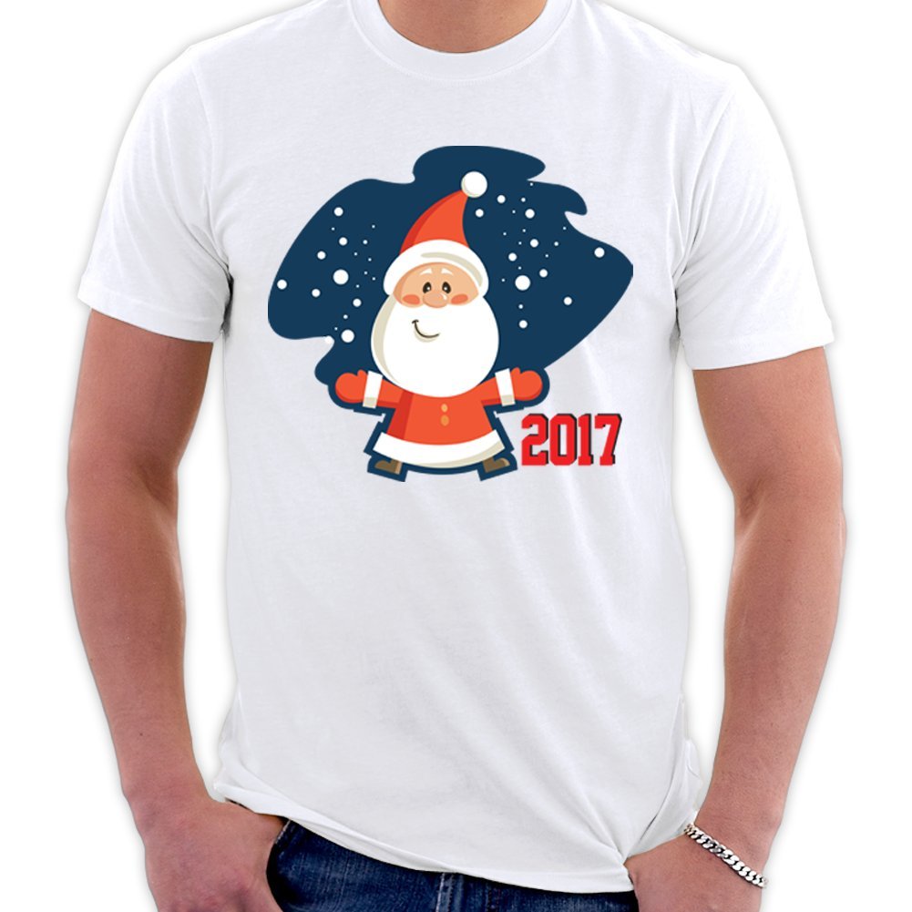 Picontshirt Men's Winter Christmas T-Shirt Collection - Style 39 | Holiday Party, Gift & Casual Wear