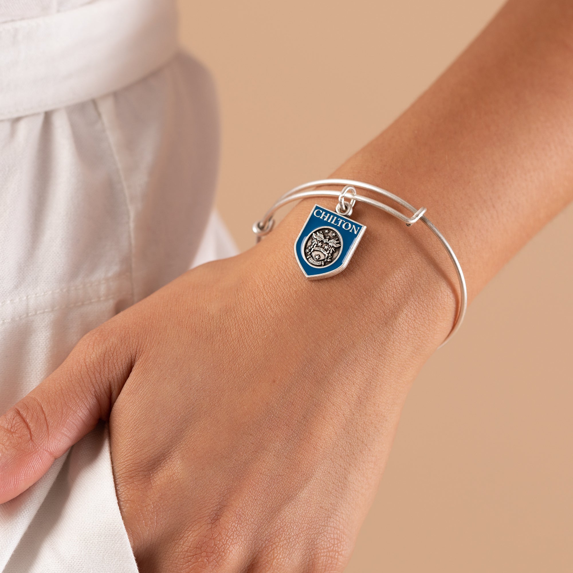 Gilmore Girls Chilton Charm Bangle Bracelet - Official TV Show Inspired Jewelry for Fans & Collectors - Perfect for Cosplay, Gifts, and Everyday Wear